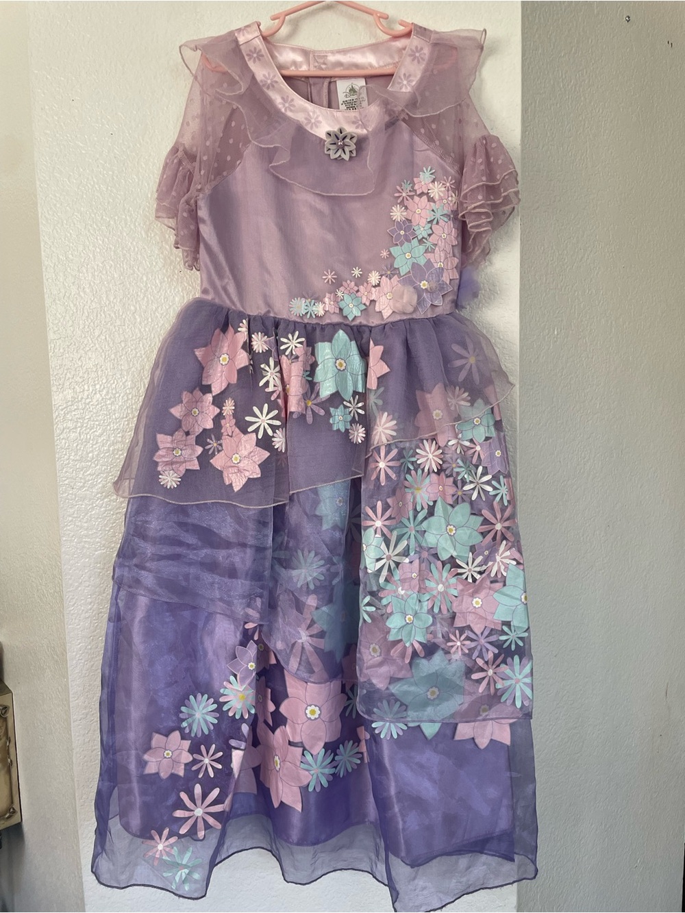 Disney Original- Princess Isabella Encanto Lavender Floral Princess Costume